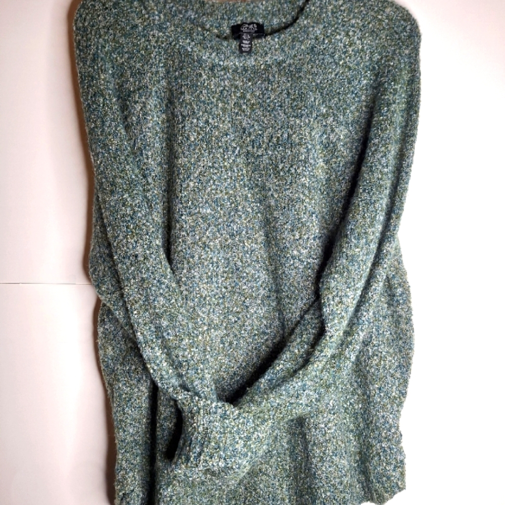 Jones of New York Signature cottage core womens pullover sweater.